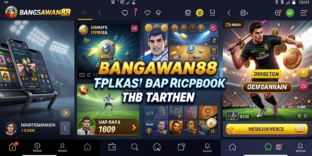 Tampilan gameplay seru dan interaktif BANGSAWAN88 dalam aplikasi Sportsbook.