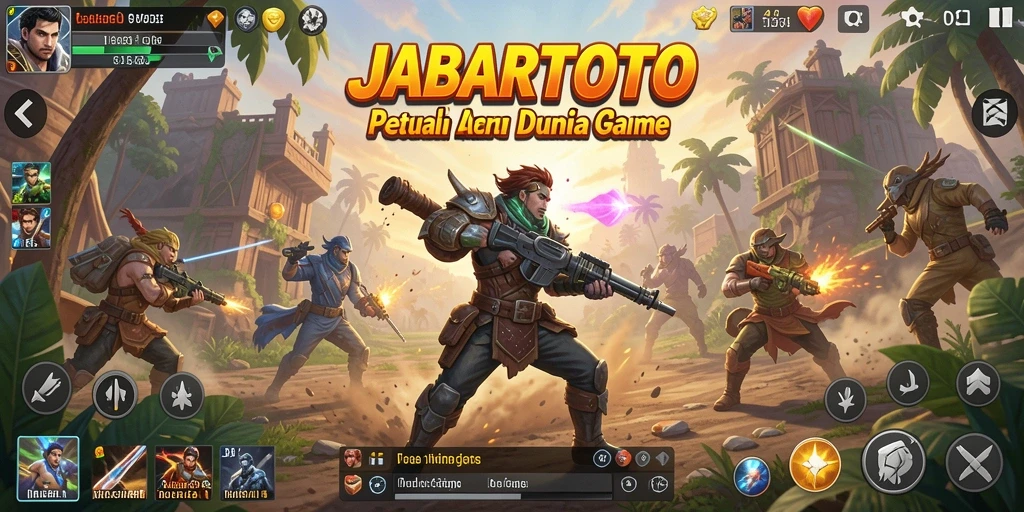 Gameplay seru JABARTOTO dengan aksi cepat dan tantangan menarik.