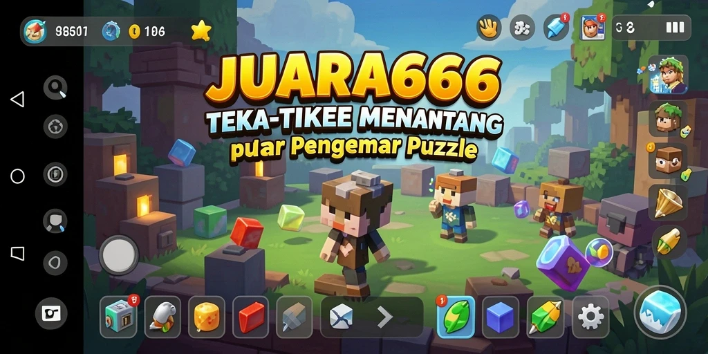 Tampilan gameplay JUARA666 yang penuh tantangan dengan teka-teki menarik.