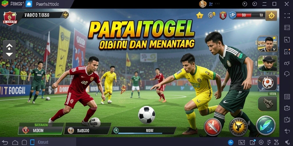 Tampilan gameplay seru di PARTAITOGEL yang menampilkan aksi olahraga.
